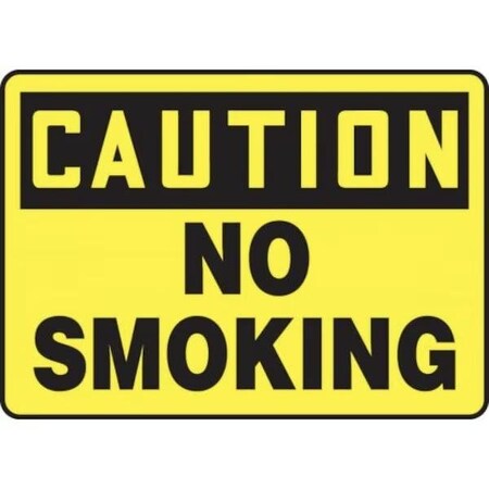 Accuform SMOKING CONTROL SIGN 10 in x 14 in ALUMINUM MSMK622VA
